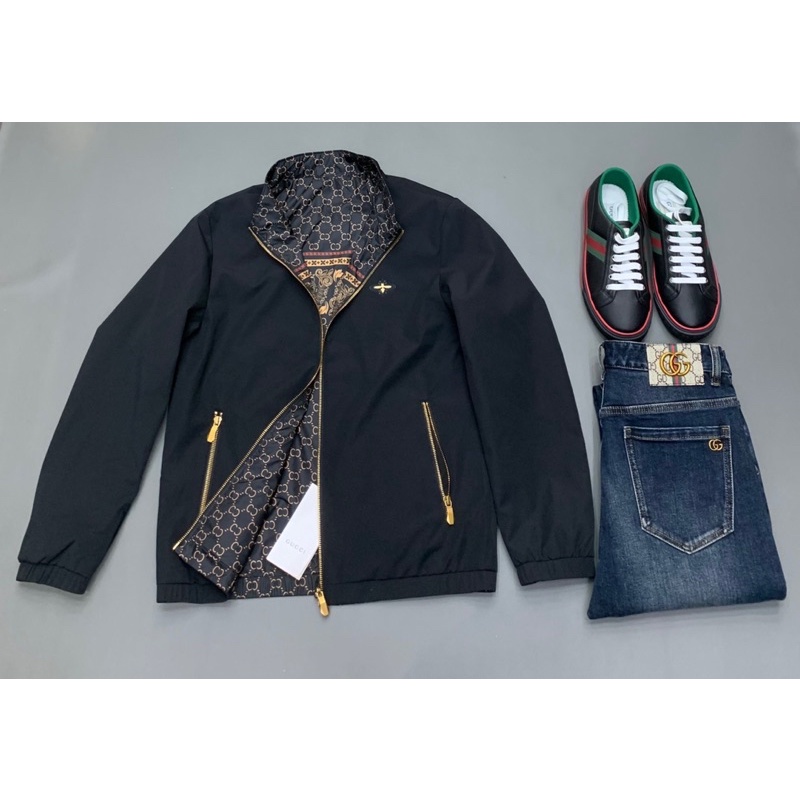 Áo gió cao cấp hai mặt