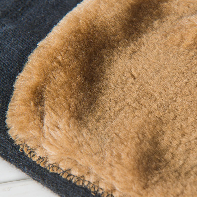 1 Cặp Đệm Lông Giả Bảo Vệ Đầu Gối Giữ Ấm Mùa Đông