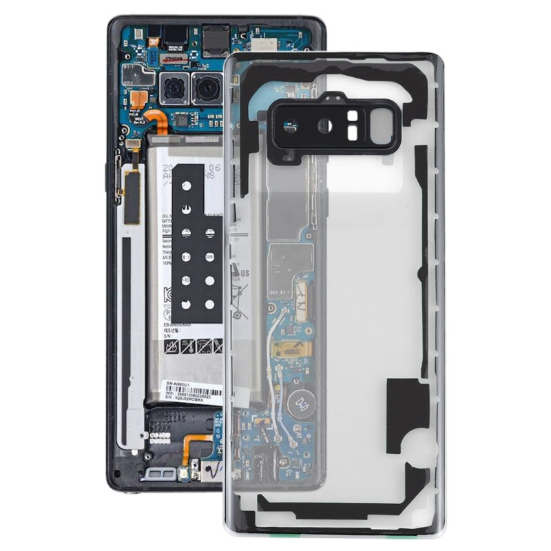 Ốp điện thoại trong suốt có nắp đậy camera cho SAMSUNG GALAXY NOTE 8 / N950F N950FD N950U N950W N9500 N950N