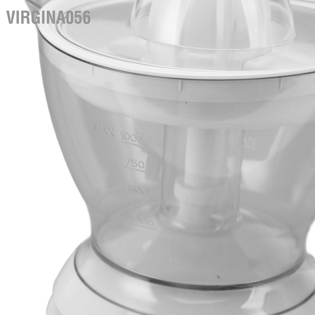 Virgina056 Máy ép trái cây bằng điện rửa chén có thể tháo rời An toàn tự động cho cam chanh EU Cắm 220V 1.5L