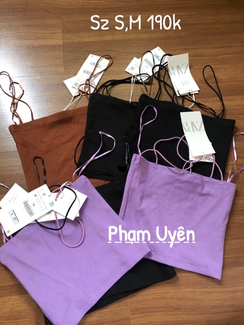 Áo 2 dây zara auth