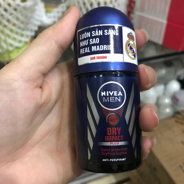 LĂN NGĂN MÙI NIVEA MEN KHÔ THOÁNG