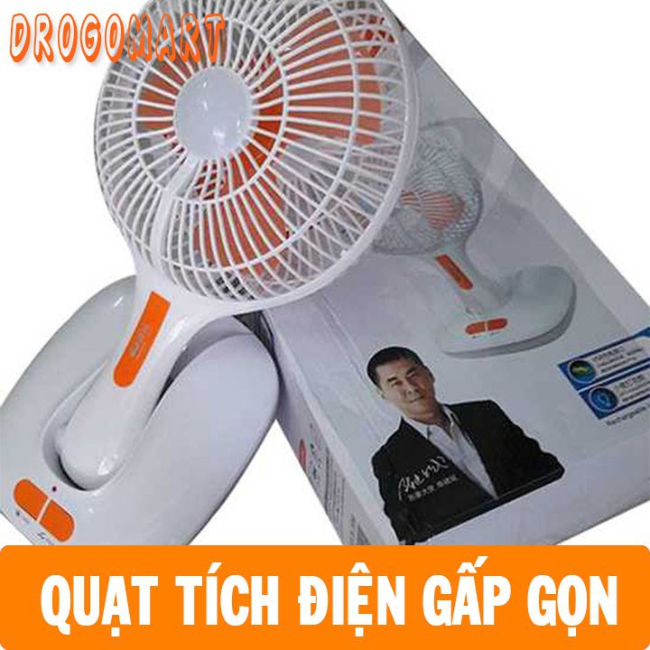 [ Siêu Rẻ ] Quạt Cây Mini Để Bàn,Quạt Ông Tây Tích Điện, Có Thể Gập Gọn Bảo Hành 6 tháng