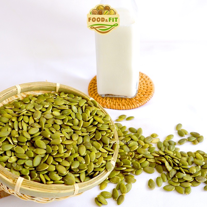 Hạt Bí Gói 100gram - nhân hạt bí xanh chưa rang - loại 1