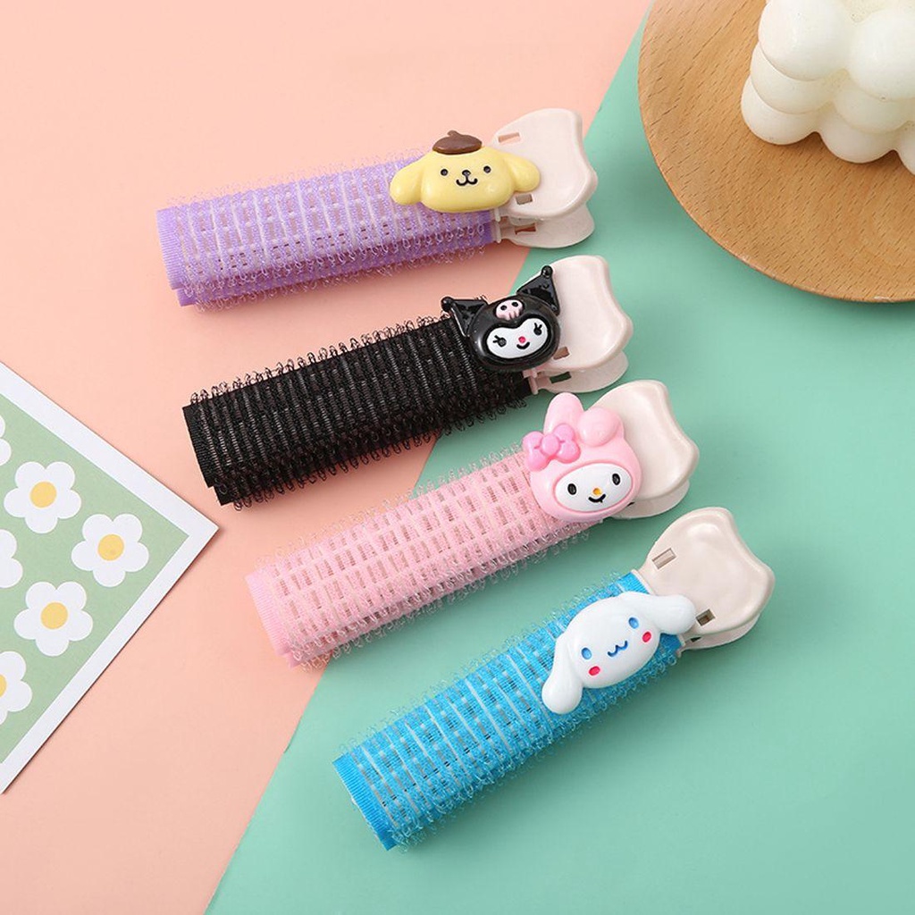Ahour1 Kẹp Tóc Mái Giả Tự Cuốn Tạo Kiểu Tóc Mái Cho Nữ