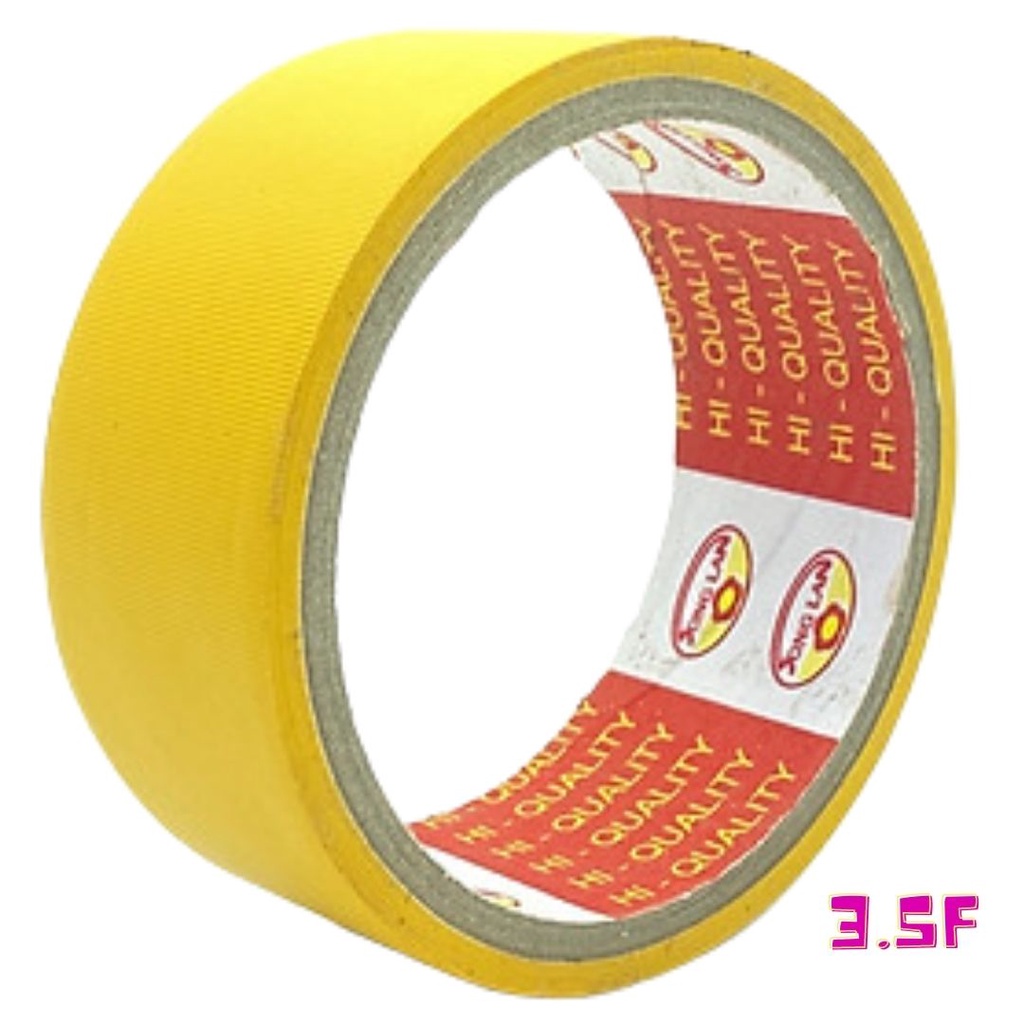 Băng keo simili đủ size 3.5f 5f băng keo dán gáy tập dán lề đủ màu Lá Vàng Đỏ Dương