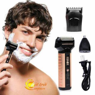 Máy cắt tóc, cạo râu, tỉa lông 3in1