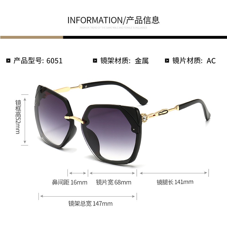Kính Mát Tròng Đa Giác Chống Tia UV