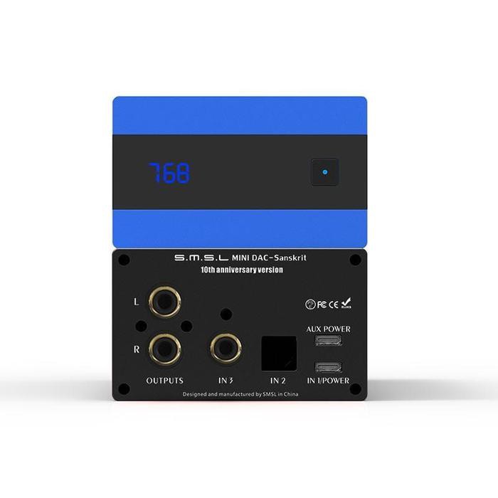 Bộ giải mã âm thanh DAC SMSL SANSKRIT 10th- V2 DAC 32bit/384kHz DSD256