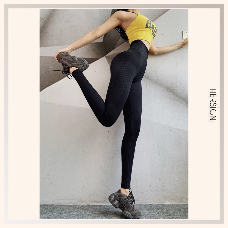 QUẦN TẬP GYM NỮ ĐỒ TẬP YOGA NỮ QUẦN LEGGING TẬP GYM EO VÁT HERSIGN-LEGGING6