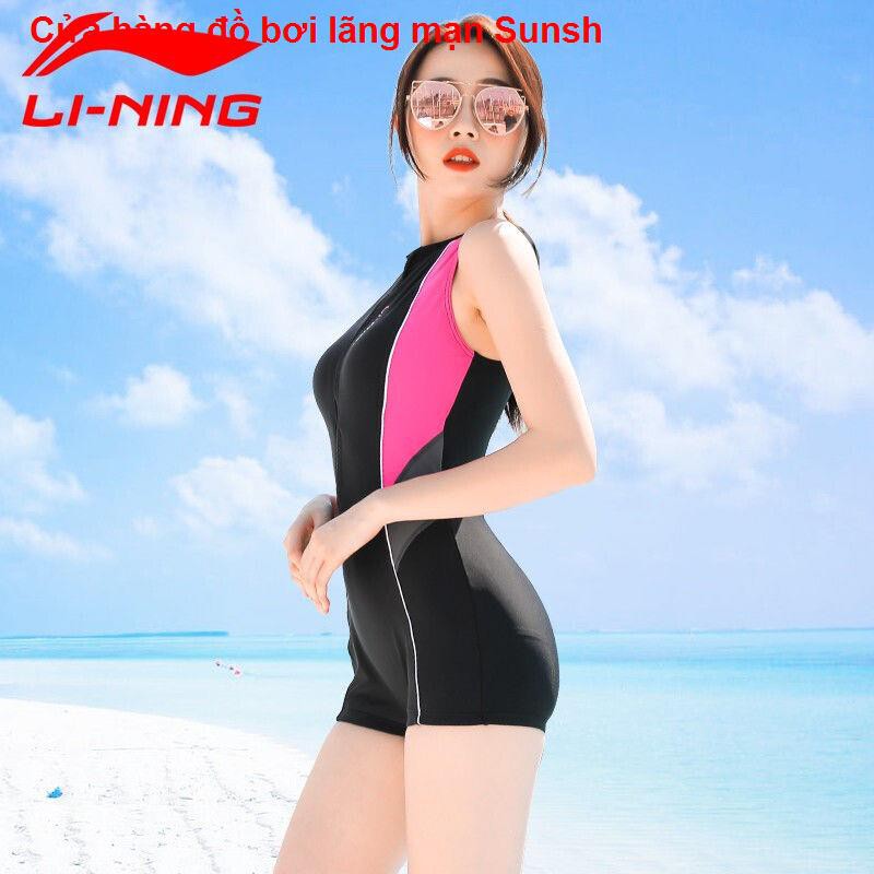 voucher thanh toánLi-Ning Bà Đồ bơi Phụ nữ Sildatic Silver Skinny 2019 thể thao mới Thái Bình Dương