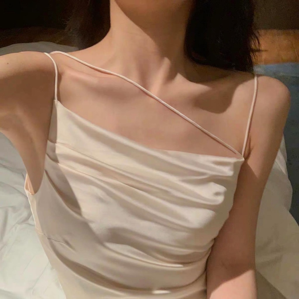 Váy Lụa Dây Vai L SEOUL | BigBuy360 - bigbuy360.vn