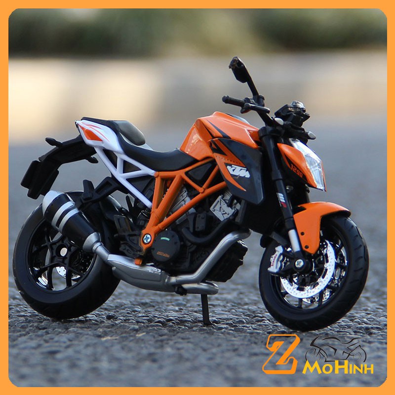 XE MÔ HÌNH MOTO Siêu xe KTM 1290 SUPER DUKE R - MAISTO tỷ lệ 1:12