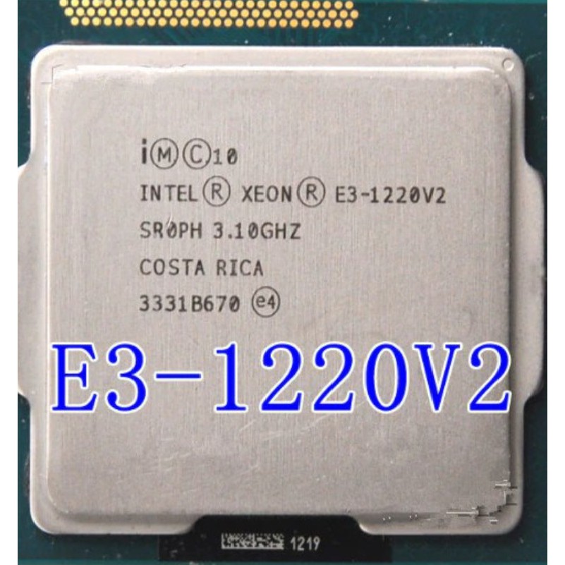 chíp Xeon E3-1220 v2 socket 1155 | WebRaoVat - webraovat.net.vn