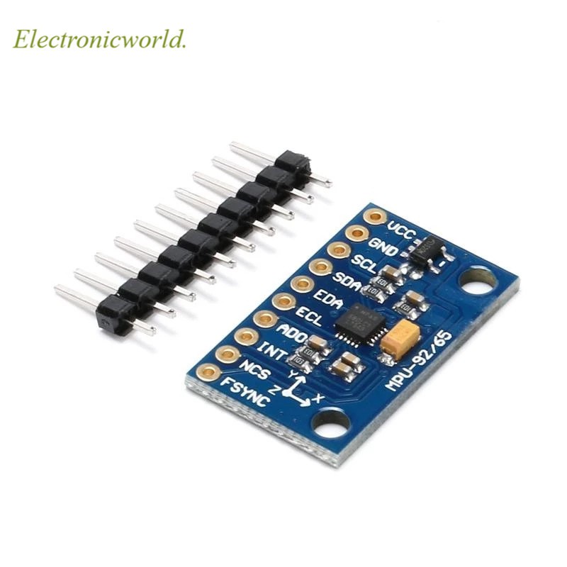 Mô Đun Cảm Biến Tăng Tốc Iic I2C Spi Mpu6500 Mpu-6500 6 Trục Mpu6050 Cho Arduino Với Pin Gy-6500