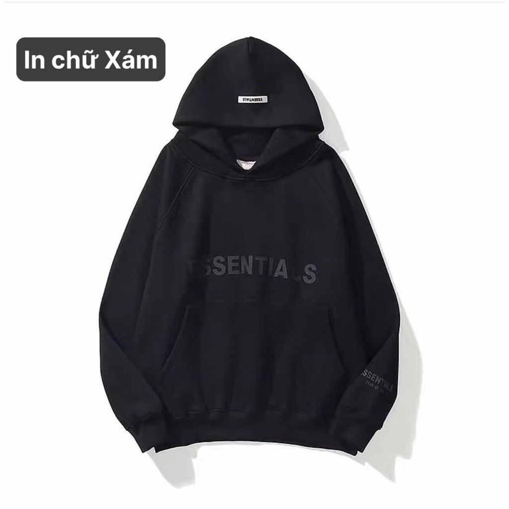 Áo Hoodie ESS.ENTIALS Ulzzang Unisex 1hitshop (có T.AG nón) | BigBuy360 - bigbuy360.vn