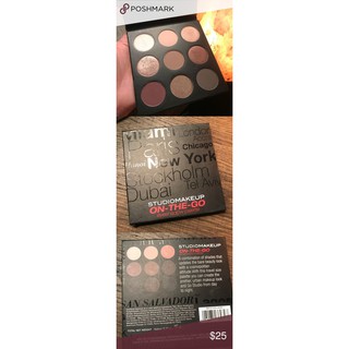 Bảng Phấn Mắt Studiomakeup On The Go Eyeshadow Palette
