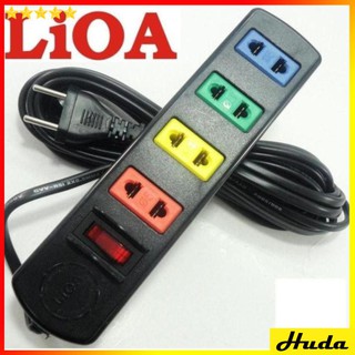 Ổ cắm điện lioa 4 ổ cắm 1000w 3 mét 4ts3-2