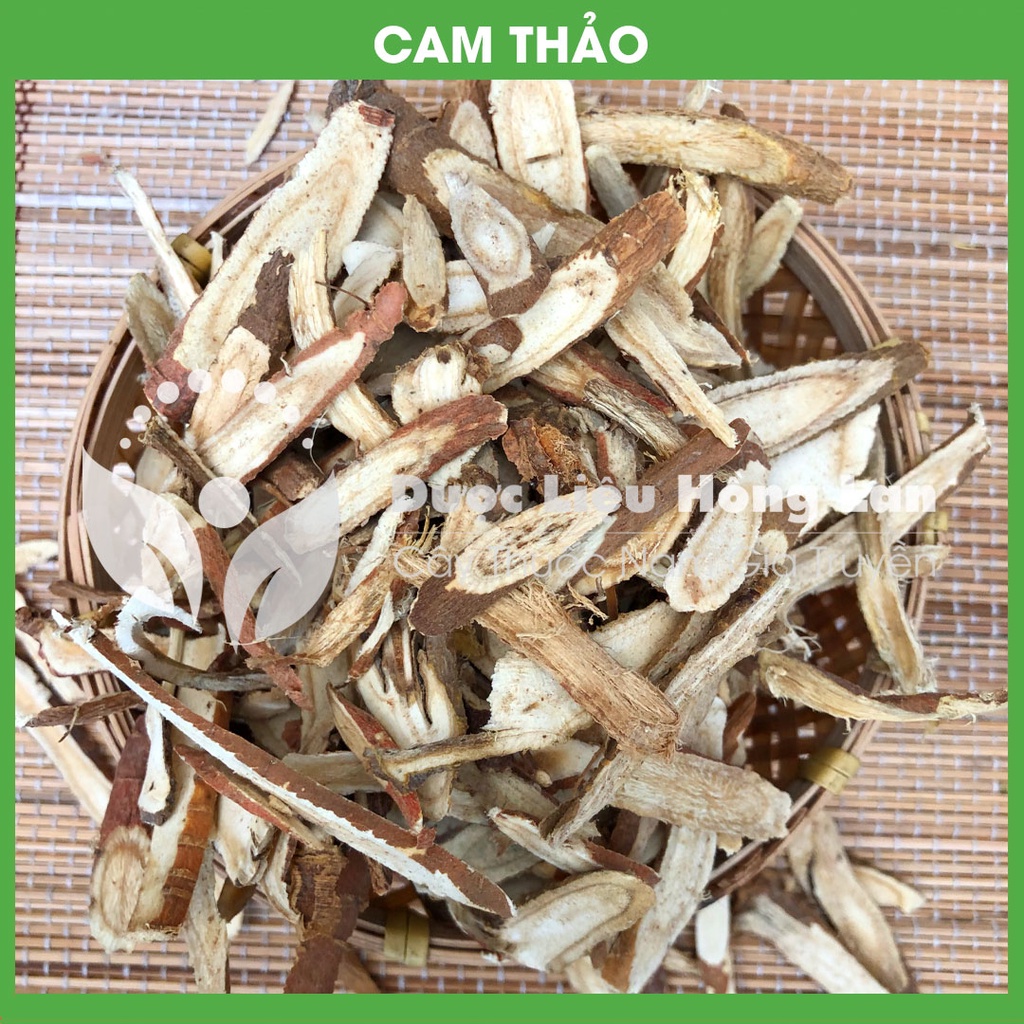 CÂY CAM THẢO BẮC khô sắt sợi đóng gói 100gram - congtyduoclieuhonglan