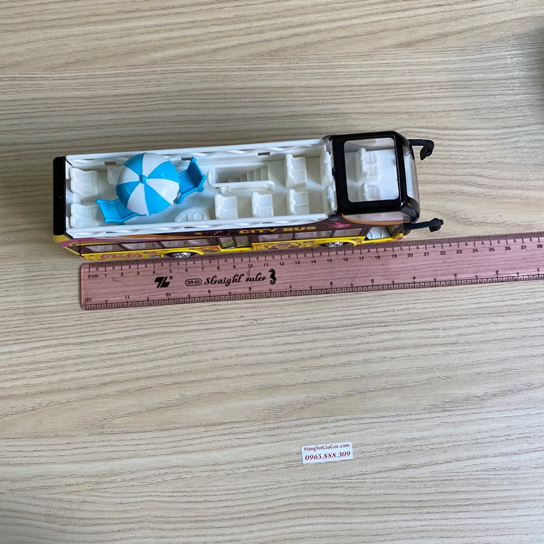 Mô hình xe bus chở khách 2 tầng tỉ lệ 1:36 bằng hợp kim cực đẹp