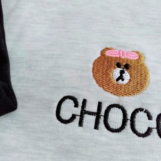 Áo cổ lọ bé gái cotton len