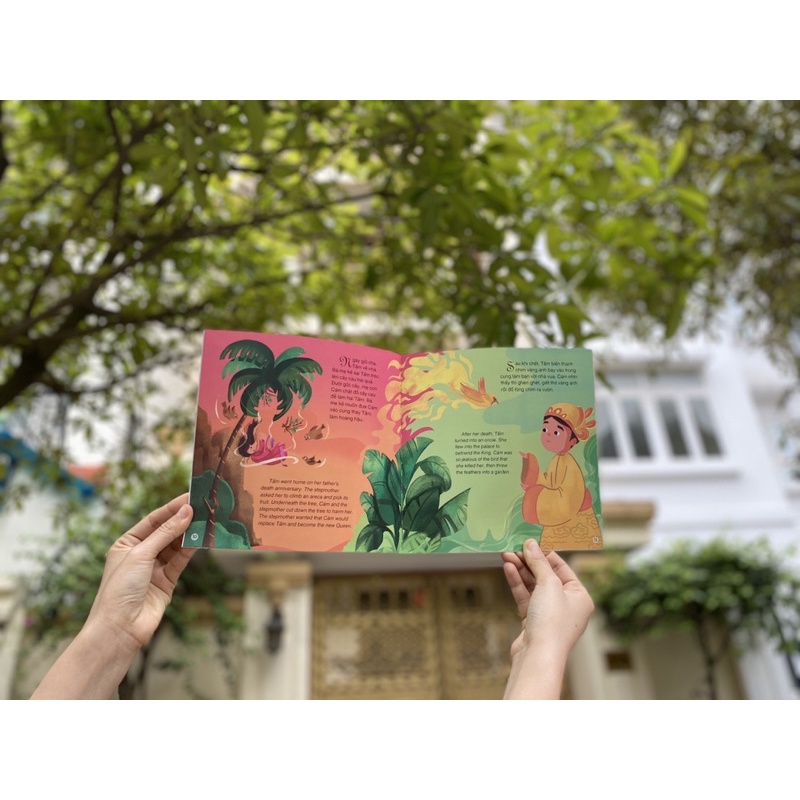Sách-Truyện cổ tích Việt Nam (Song ngữ Việt - Anh) (mã lẻ)