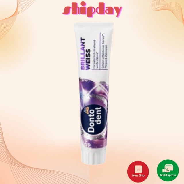 [Brillant Weiss] Kem đánh răng Dontodent 125ml