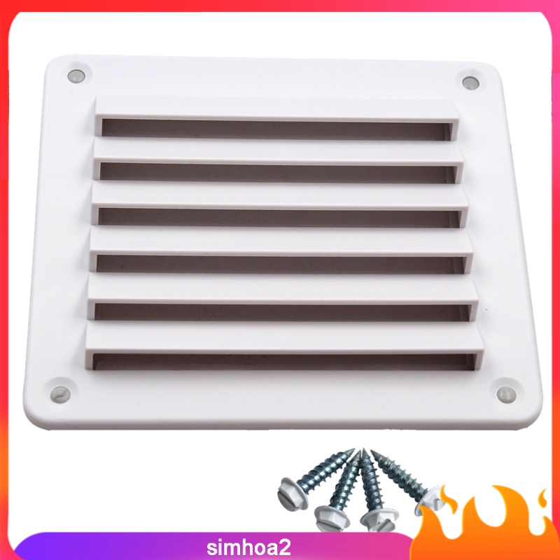 Bộ 2 Lỗ Thông Hơi Hình Chữ Nhật Bằng Nhựa Abs Cho Tàu Thuyền Rv - 140mm X 125mm | BigBuy360 - bigbuy360.vn