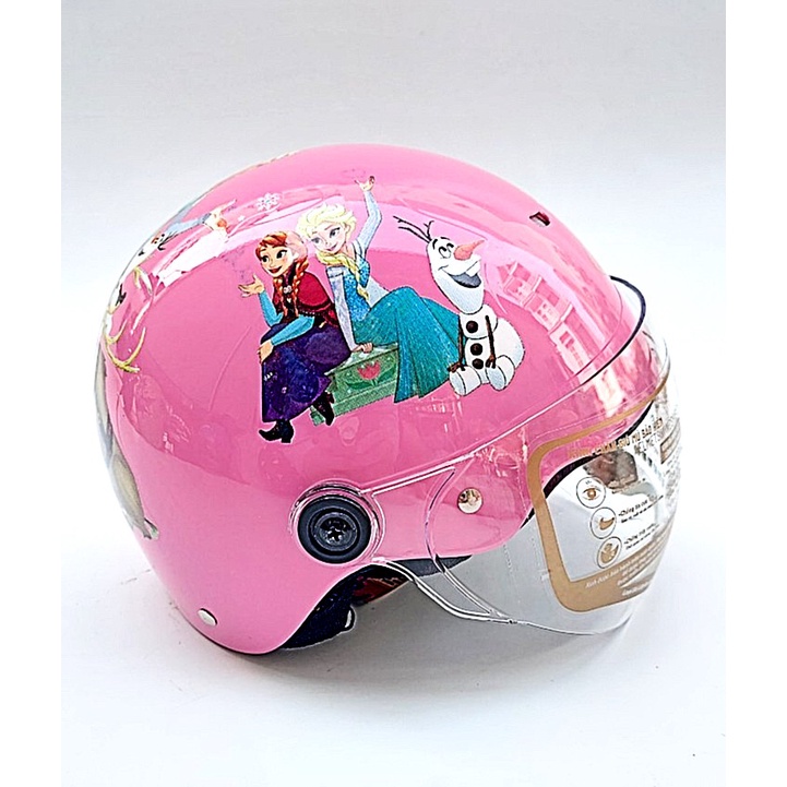 MŨ BẢO HIỂM CHO BÉ CÓ KÍNH HÌNH THÚ- DÀNH CHO BÉ GÁI TỪ 2 ĐẾN 6 TUỔI - SIÊU DỄ THƯƠNG - HÃNG ASIA