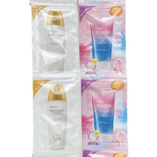 Combo 50 gói sữa chống nắng dưỡng da trắng mịn đều màu sunplay skin aqua spf 50/pa++++ 3g