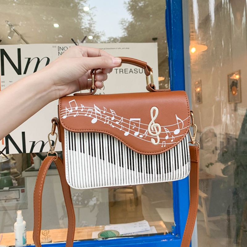 Túi đeo chéo vai hình đàn piano thời trang sành điệu cho nữ