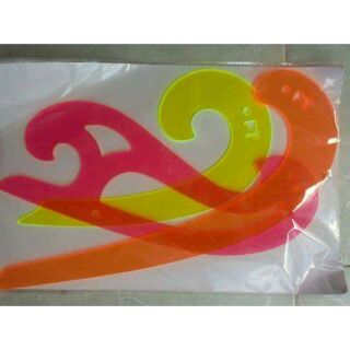 Combo bộ thước cong, thước vẽ vòng nách, cây xỏ chỉ và cây tháo chỉ