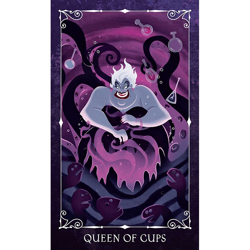 Bộ Bài Disney Villains Tarot (Mystic House Tarot Shop) - Bài Gốc Authentic Chính Hãng 100%
