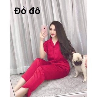 Đồ bộ ngủ mặc nhà Satin lụa cao cấp