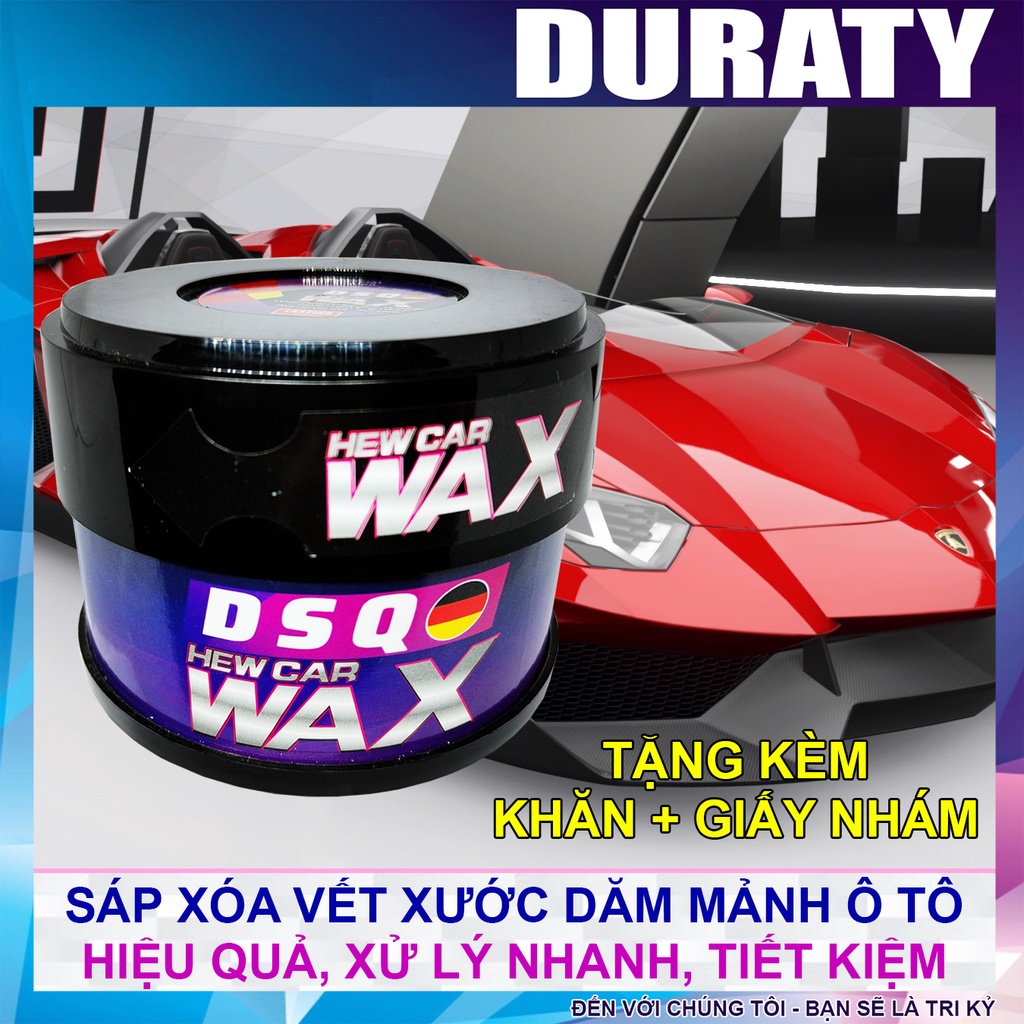 Kem Xóa Vết Xước Xe Ô tô - Tẩy Xước Xe Máy - Xóa Vết Trầy Dăm Mảnh, Khử Nhiễm Hiệu Quả - Phủ Bóng Xe - DSQ 300G
