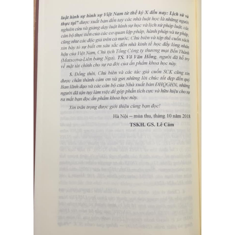 Sách - Pháp luật hình sự việt nam từ thế kỷ x đến nay lịch sử và thực tại | BigBuy360 - bigbuy360.vn