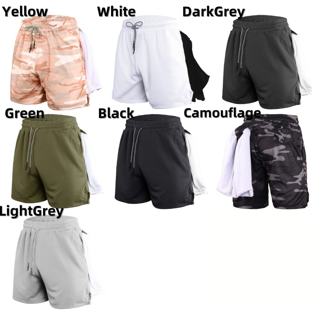 Quần đùi thể thao thấm hút mồ hôi nhanh dành cho nam