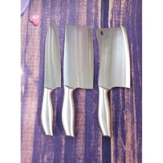 Bộ 3 dao đúc cán liền