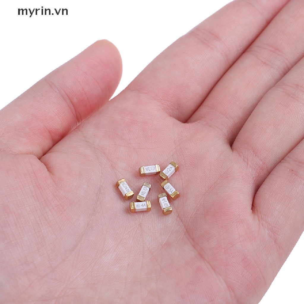 Set 10 Cầu Chì Siêu Nhanh 1808 125v 0451 SMD 1a Đến 10A Chuyên Dụng