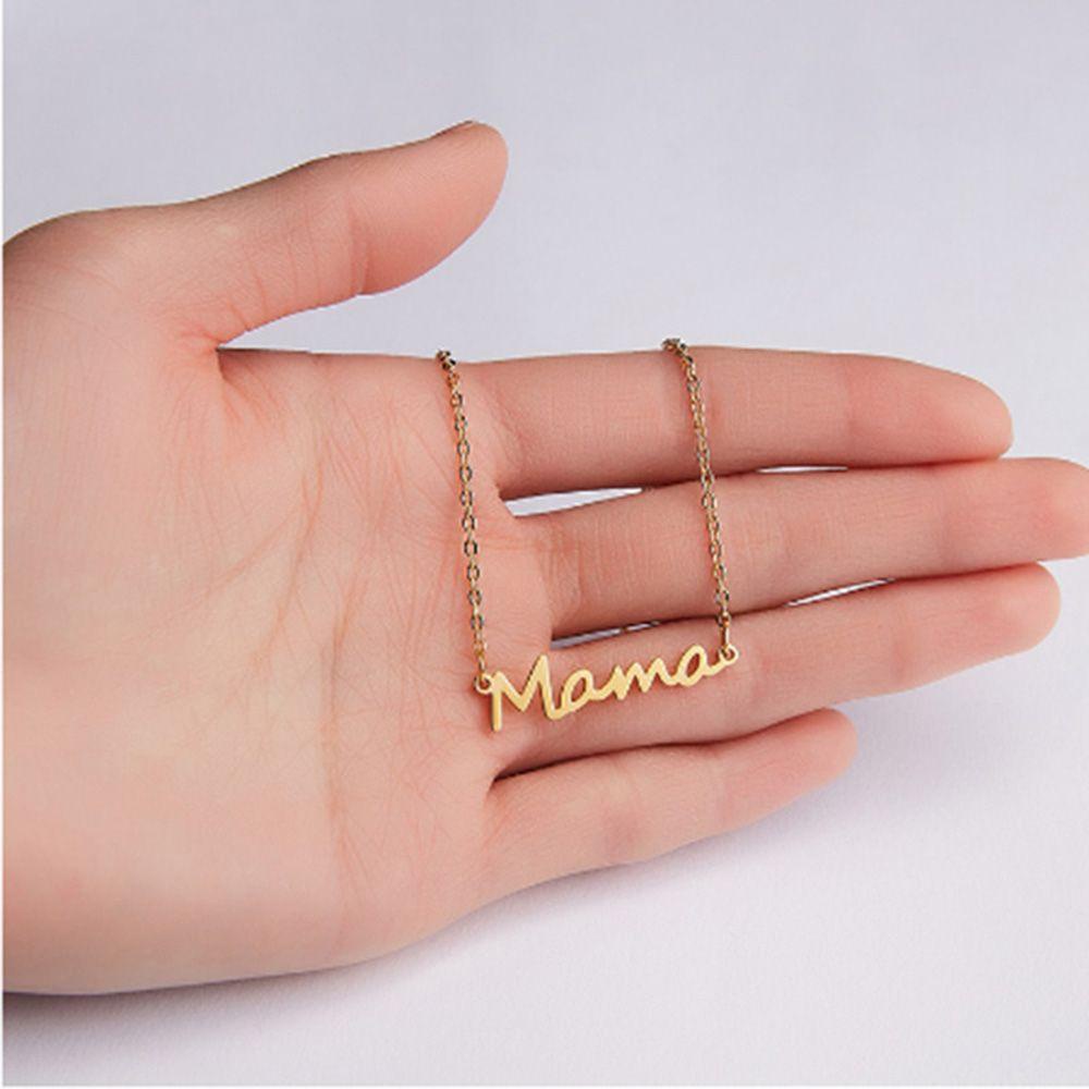 CACTU Vòng cổ Mặt Chữ Mother 'S Day