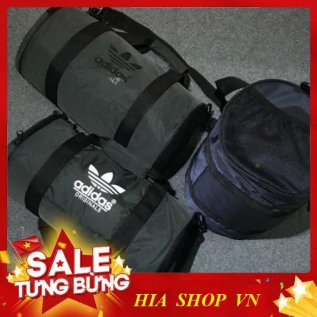 [Hàng đẹp] Túi trống đựng quần áo, giày , dụng cụ thể thao /Túi du lịch ADIDAS sport