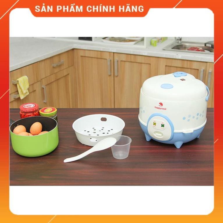 Nồi cơm điện Happycook 1.2 lít HC-120-Xanh