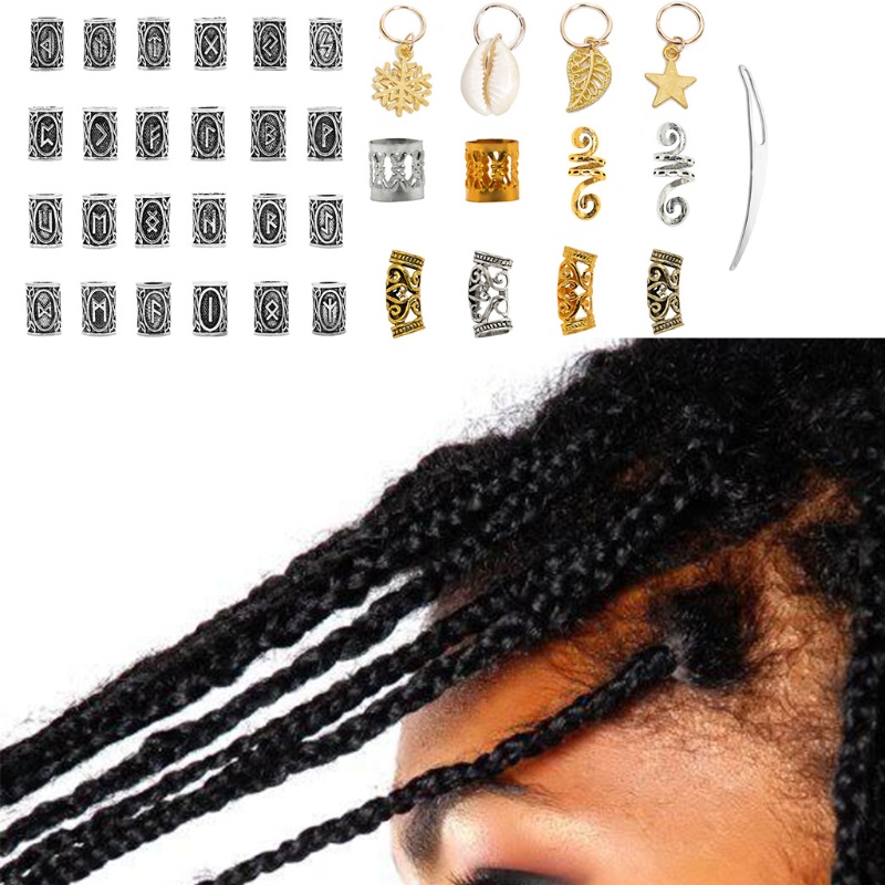 Set 112 Hạt Xỏ Lỗ Bằng Kim Loại Hình Vỏ Sò / Ngôi Sao / Bông Tuyết Tự Làm Trang Sức