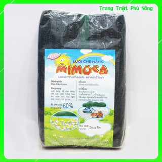 Lưới Che Nắng Cho Lan, Vườn Ươm Mimosa - Kích cỡ 2mx5m