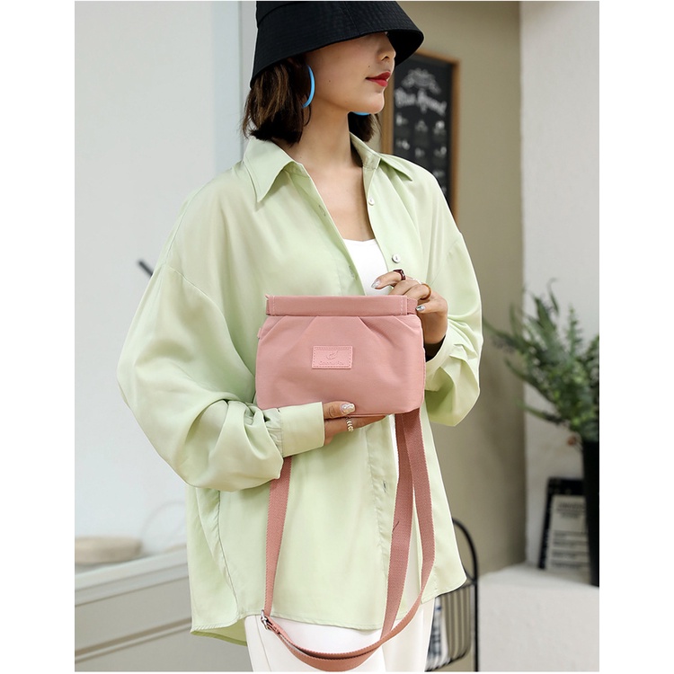 Túi Đeo Chéo Mini Chống Thấm Nước Thời Trang Có Thể Điều Chỉnh Dây Đeo Vai