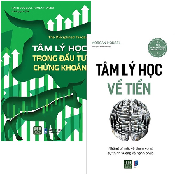 Sách Combo Sách Tâm Lý Học Về Tiền + Tâm Lý Học Trong Đầu Tư Chứng Khoán