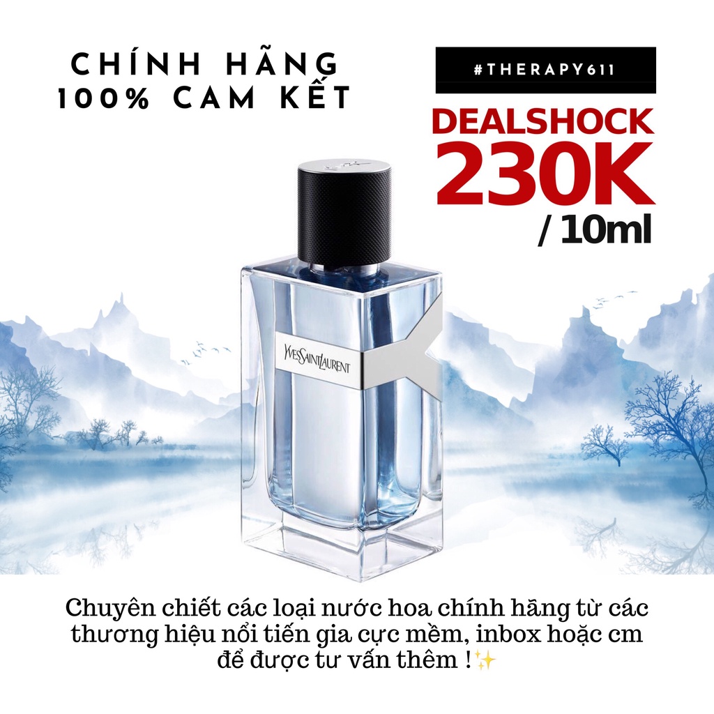 [𝗦𝗔𝗟𝗘]..::✨ Nước Hoa YSL Yves Saint Laurent – Y Men 5ml/10ml/20ml)✨::..