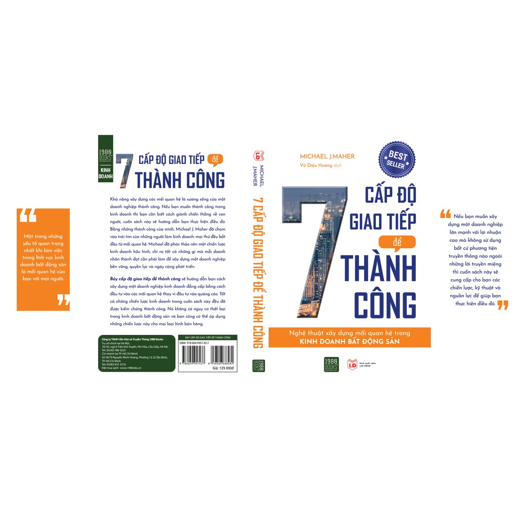 [Mã LIFE2410K giảm 10K đơn 20K] Sách - Bảy Cấp Độ Giao Tiếp Để Thành Công | BigBuy360 - bigbuy360.vn