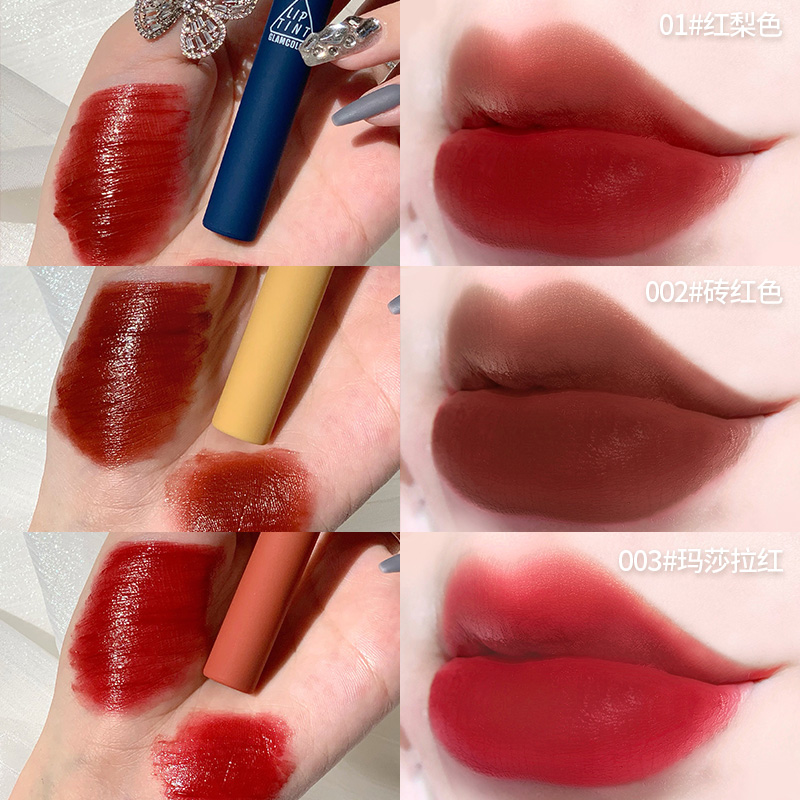 [Hàng mới về] Son môi GlamColour mịn như nhung kháng nước lâu trôi chống dính cốc bền màu | BigBuy360 - bigbuy360.vn