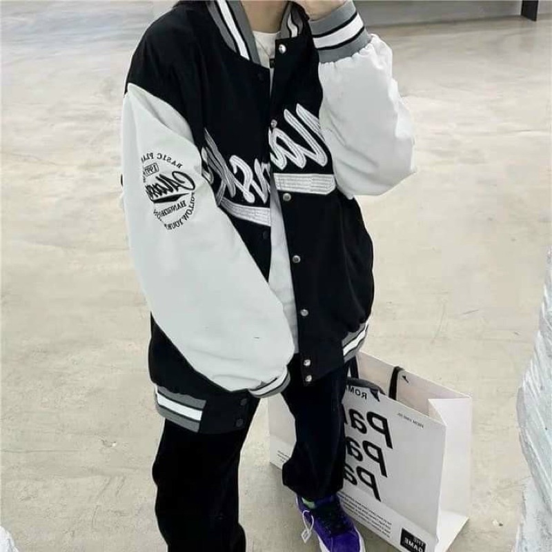 [Ảnh Thật] Áo Bomber Dù in Alaska 2 Lớp chất đẹpÁo Khoác Dù 2 Lớp Unisex Mặc Nam Nữ